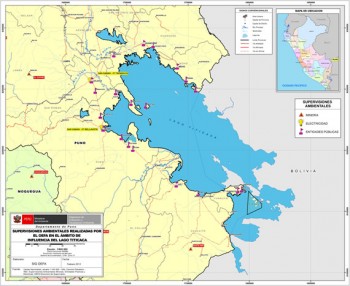 OEFA considera “sitio sensible” a la Bahía Interior del Lago Titicaca